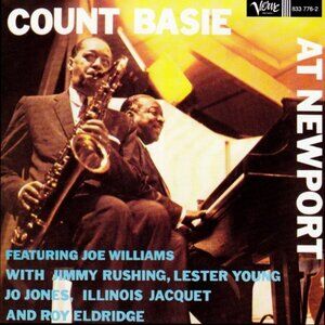 count basie at newport 1989 remastered jazz cd - piano lester young philly joe